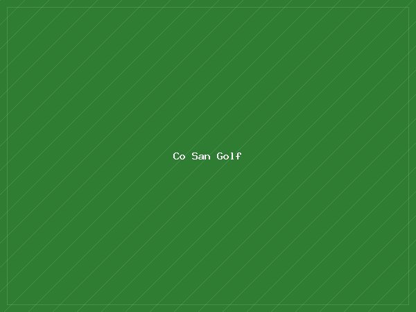 Cỏ Sân Golf